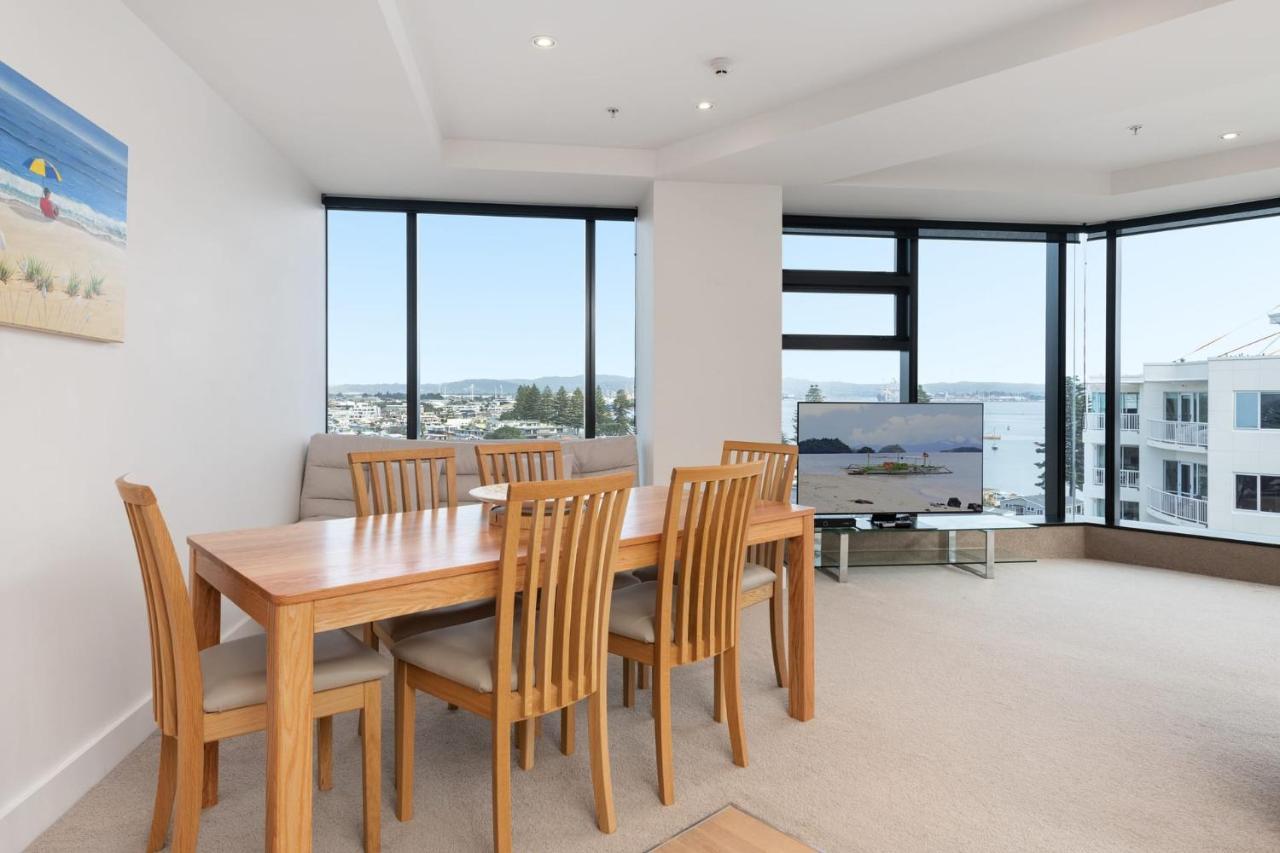 Superb Elevated Views Of Harbour With Heated Pool, Gym & Parking Διαμέρισμα Mount Maunganui Εξωτερικό φωτογραφία