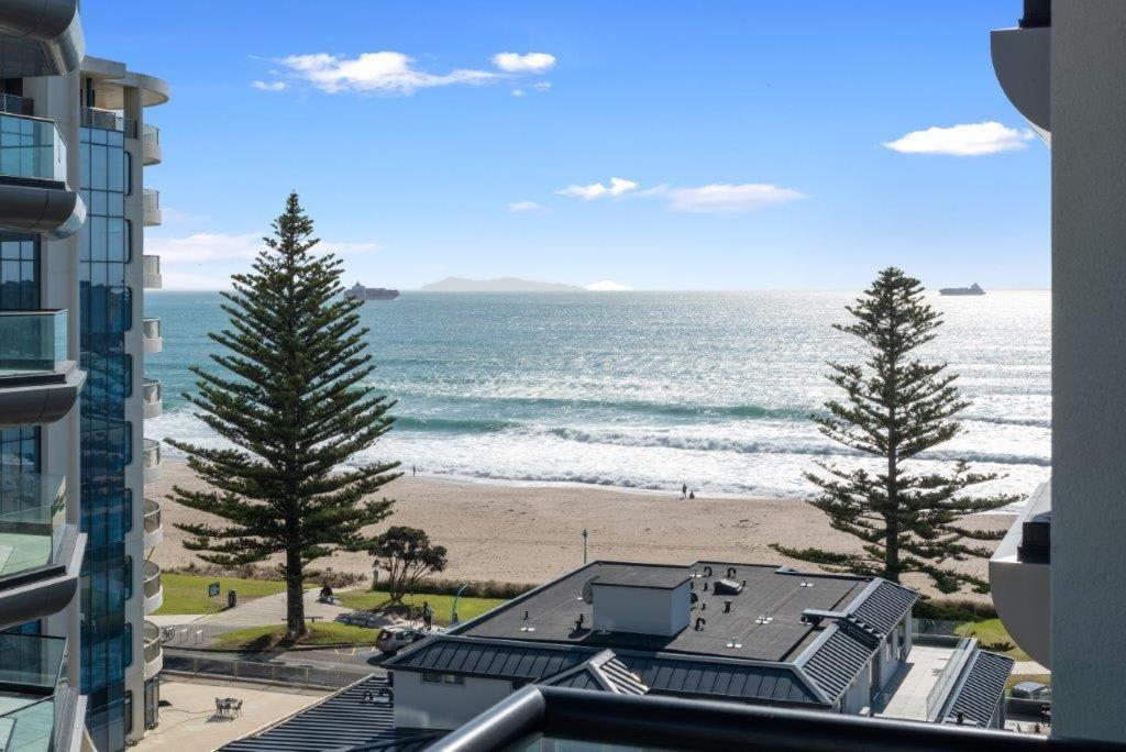 Superb Elevated Views Of Harbour With Heated Pool, Gym & Parking Διαμέρισμα Mount Maunganui Εξωτερικό φωτογραφία